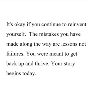 reinvent yourself quote
