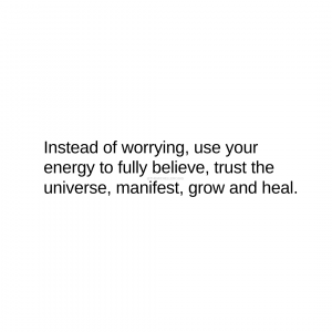 instead of worrying manifest quote