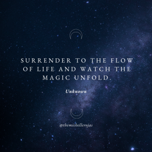 surrender to the flow of life quote